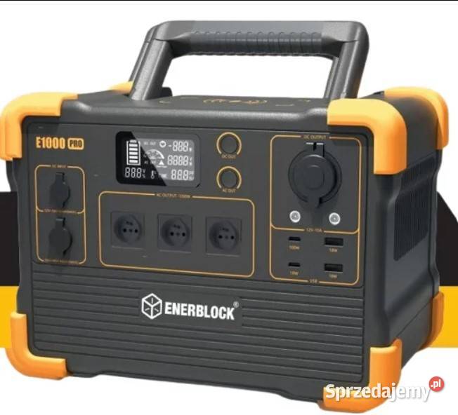 Przenośnia stacja zasilania ENERBLOCK E1000 PRO Wrocław