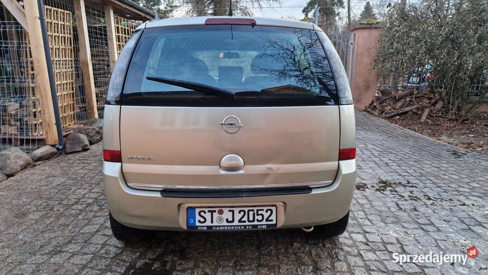OPEL MERIVA 14 benzyna 2008r serwisowana serwisowany w ASO Bydgoszcz