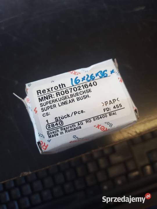 Łożysko liniowe REXROTH BOSCH