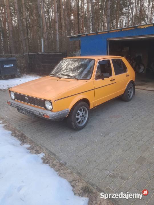 Golf 1 Benzyna 130000km śląskie Nowe Chechło