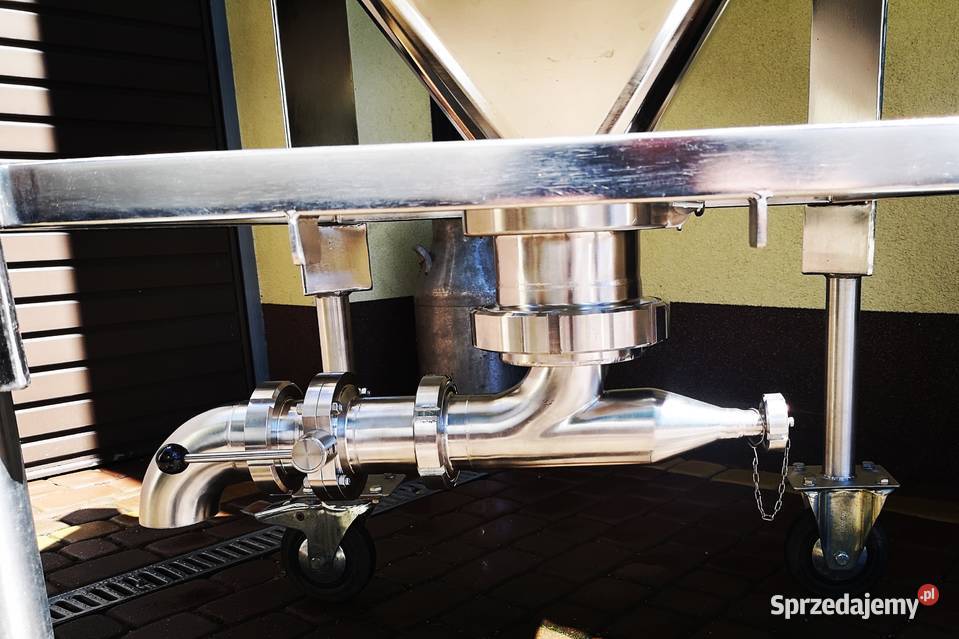 Zbiornik nierdzewny Lej Zsyp nierdzewny Biznes i Przemysł