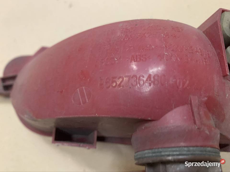 Lampa lampy tylnego zderzaka lewa prawa citroen Lampy tylne Szczecin sprzedam