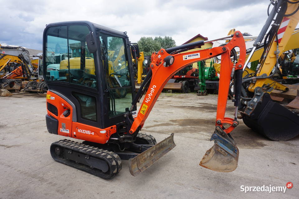 Minikoparka Kubota KX 0164 2017 Jeziorko sprzedam