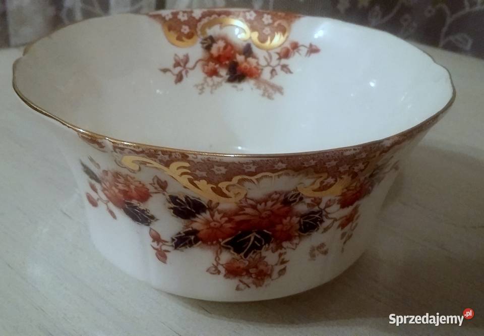 patera i miseczka komplet kostna porcelan E Gdańsk