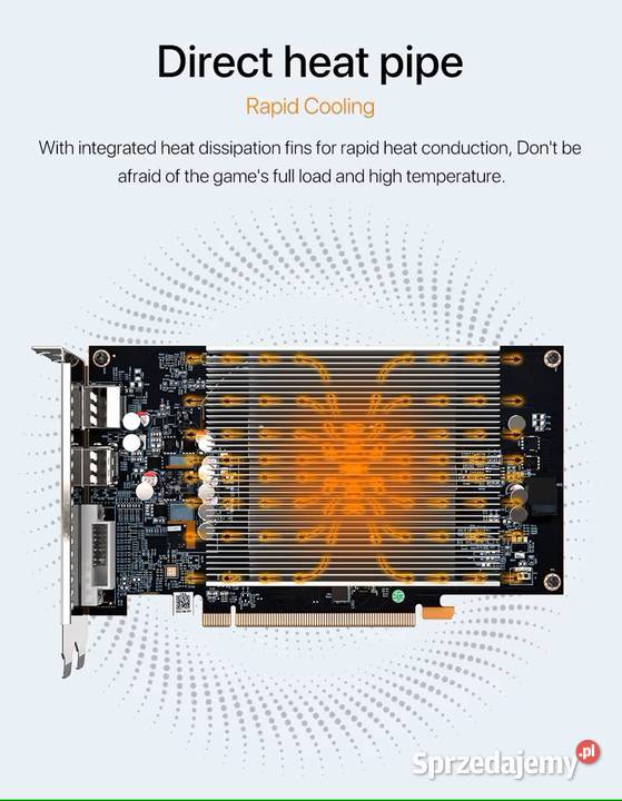 Karta graficzna MILLSE AMD Radeon RX 550 4GB Myślenice
