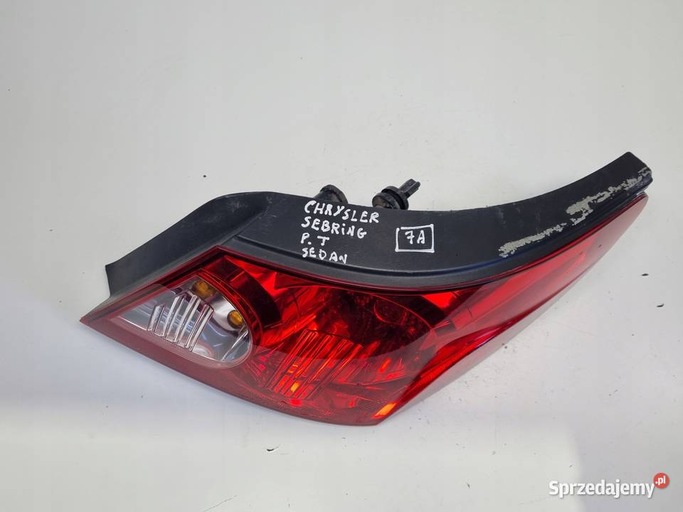 LAMPA PRAWA Chrysler Sebring III 0610r TYLNIA Lampy tylne Rudka