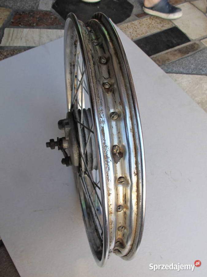 stare felgi do motoru jawa romet wsk Borzechowo