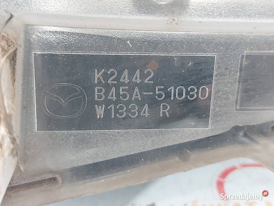 MAZDA 3 III 13r lampa prawa przód ANGLIK Kielce sprzedam