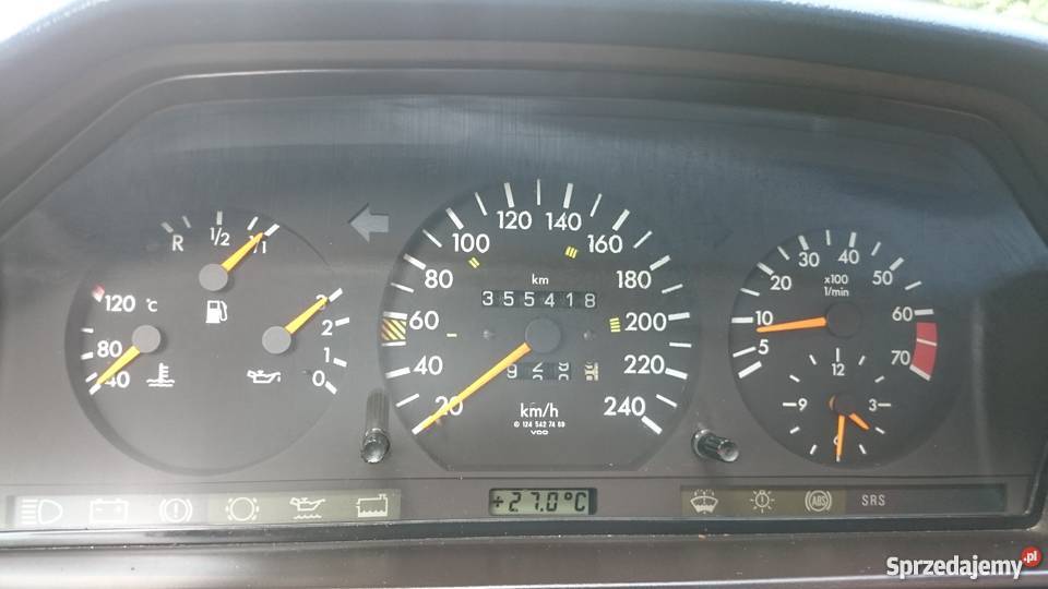 MercedesBenz W124 Eklasa baleron mietek poduszka powietrzna Starogard Gdański