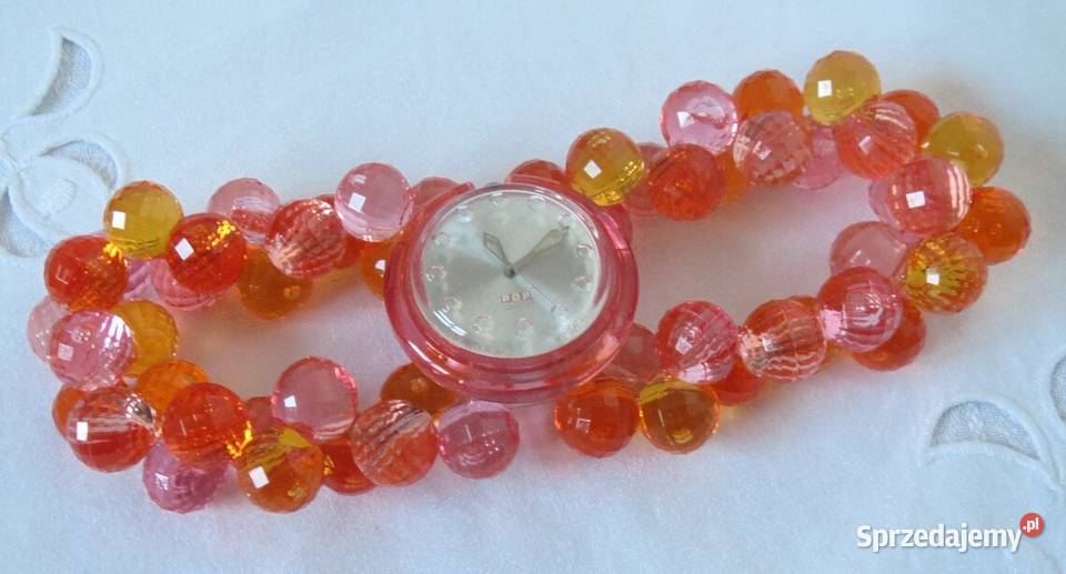 Zegarek Swatch Midi Pop CRYSTAL SPRING PMR108 damskie Zielona Góra