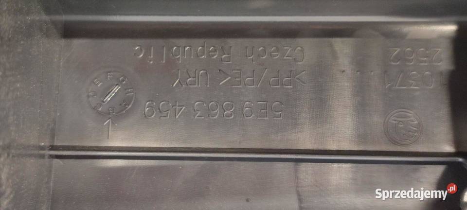 SKODA OCTAVIA III OSŁONA PROGU BAGAŻNIKA osobowe