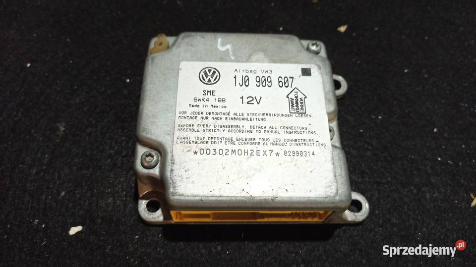 Moduł Sensor AIRBAG Passat B5 Golf Bora Polo IV Dębica