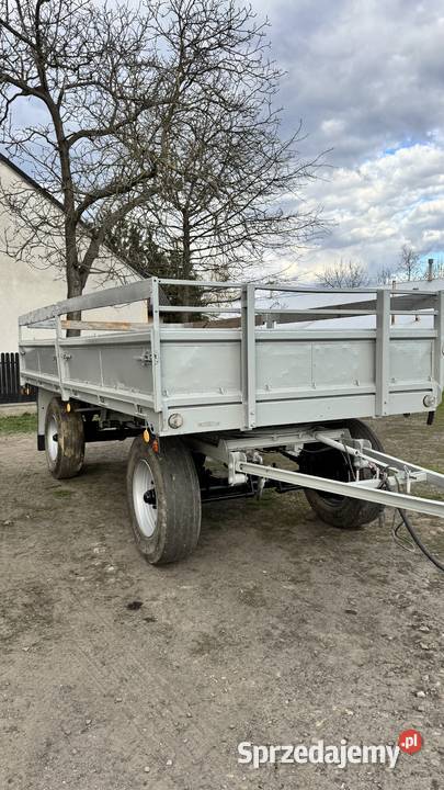 Przyczepa HL 61.02 6 ton w b.dobrym stanie, bez korozji