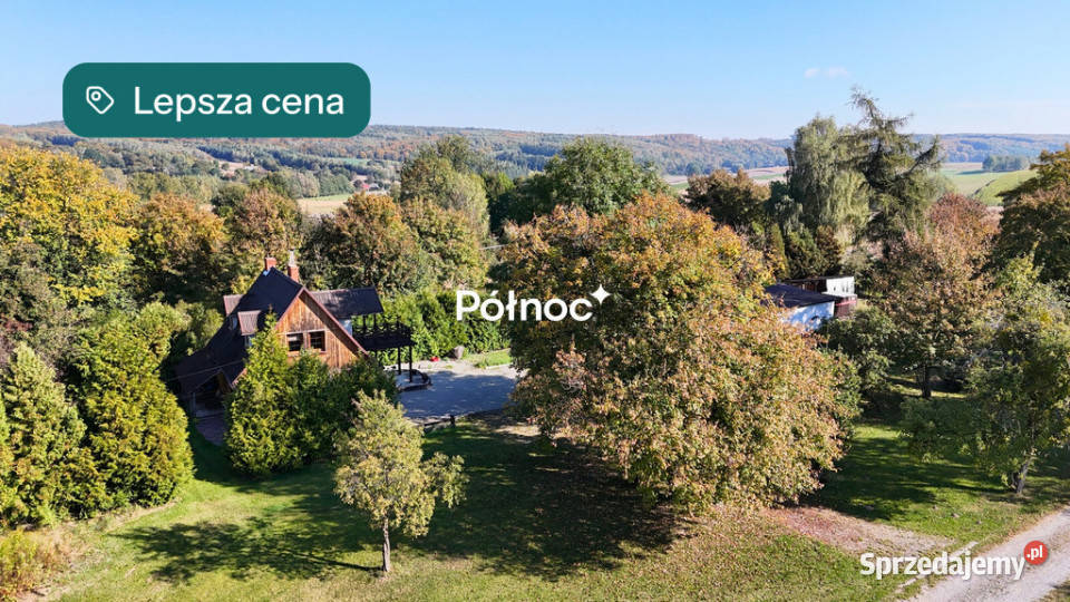 Siedlisko z dużą działką 20 min Zamościa siatka Nieruchomości Drewniki