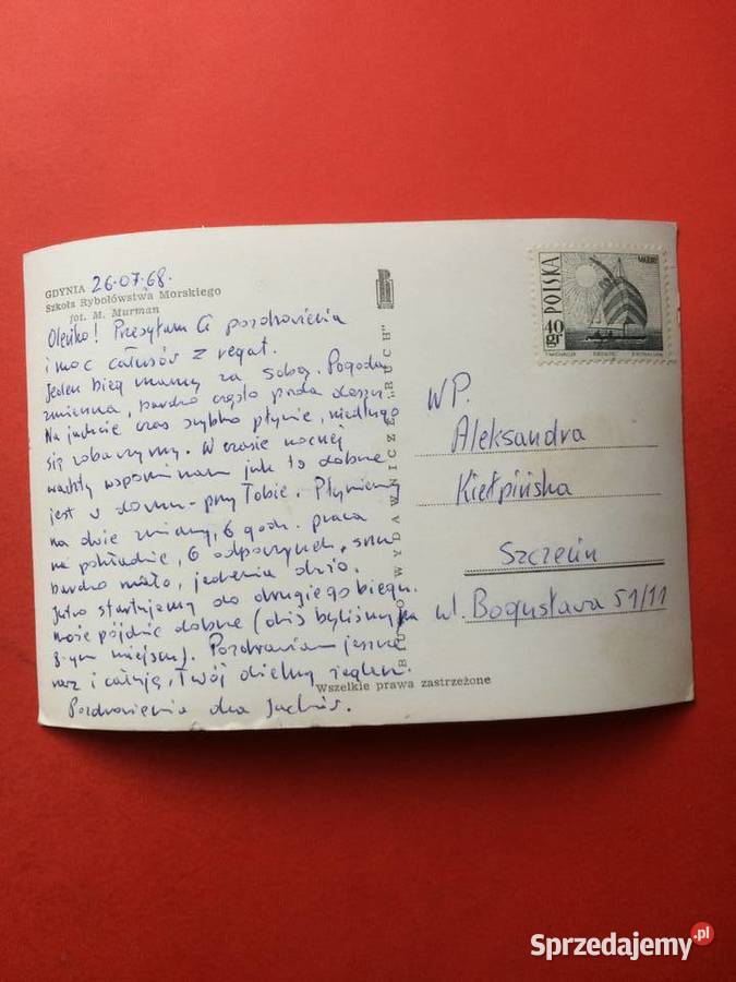 2333 Widokówka Gdynia Szczecin