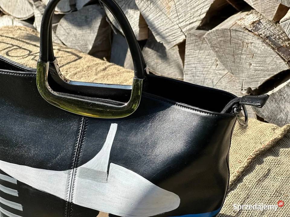 Ręcznie malowana torebka A4 Hand Made Warszawa