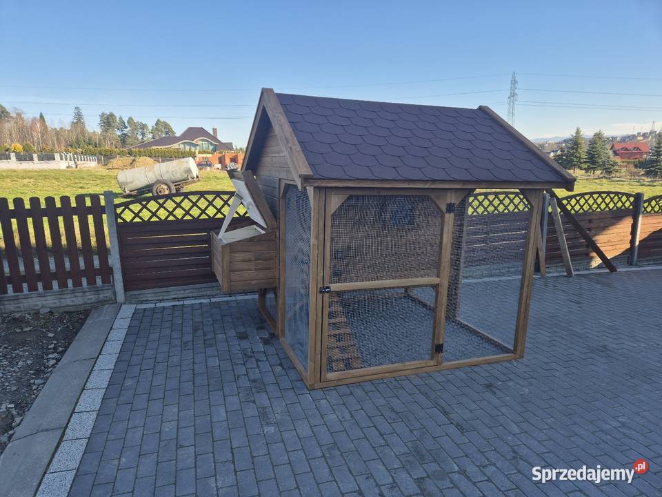 Kurnik kur z wolierą Jordanów