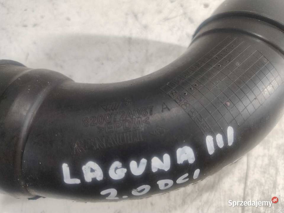 WĄŻ RURA DOLOT POWIETRZA RENAULT LAGUNA III 20