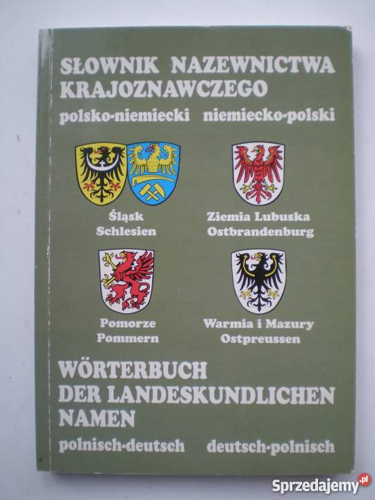 SŁOWNIK NAZEWNICTWA KRAJOZNAWCZEGO DE Rok wydania 1998 Sopot