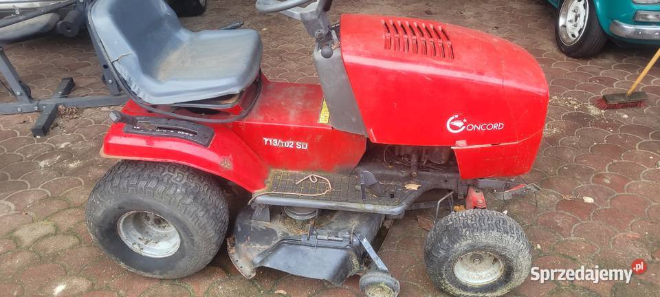 Traktorek ogrodowy kosiarka Biała