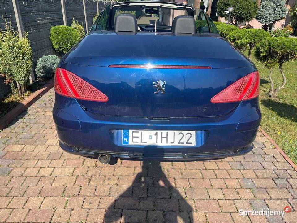 Cabrio peugeot 307 cc 16 gaz benzyna LPG 10 lat śląskie