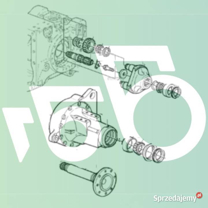 Zwolnica tylna RH L78255 AL79866 John Deere 6100 Wilkowo