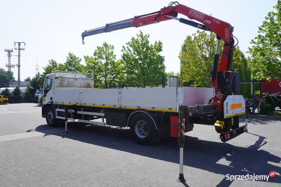 Iveco Eurocargo 190280L HDS Fassi F135A 8 m Kraków