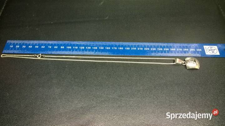 srebrny łańcuszek z wisiorkiem 0116 srebrne Warszawa