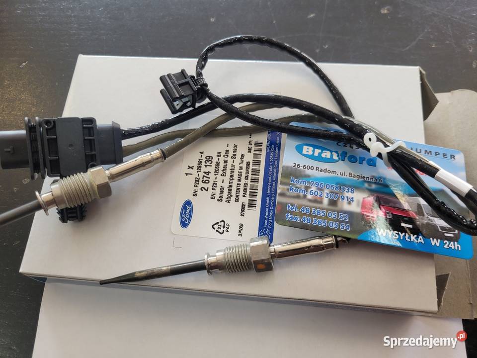 CZUJNIK TEMPERATURY SPALIN FORD CUSTOM 2674139 sprzedam