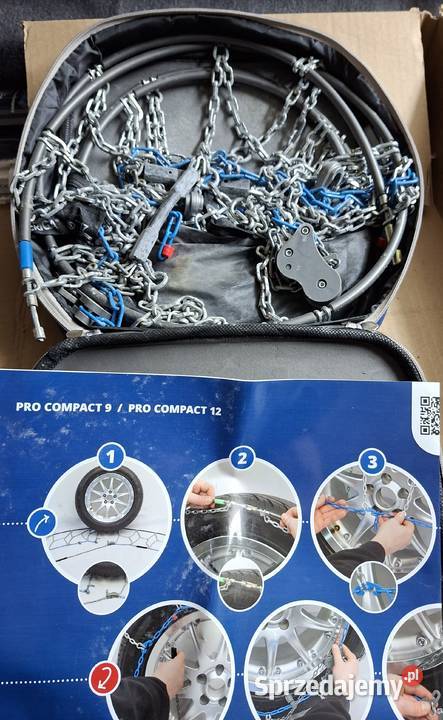 Łańcuchy śniegowe Veriga Pro Compact 9 100 Wrocław