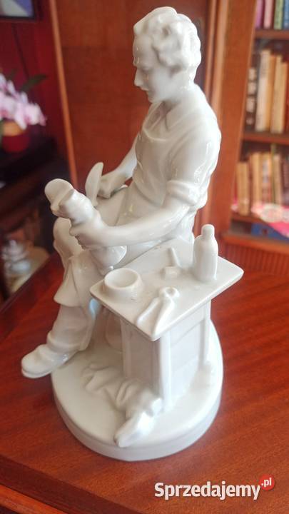 Figurka szewc Biała GDR