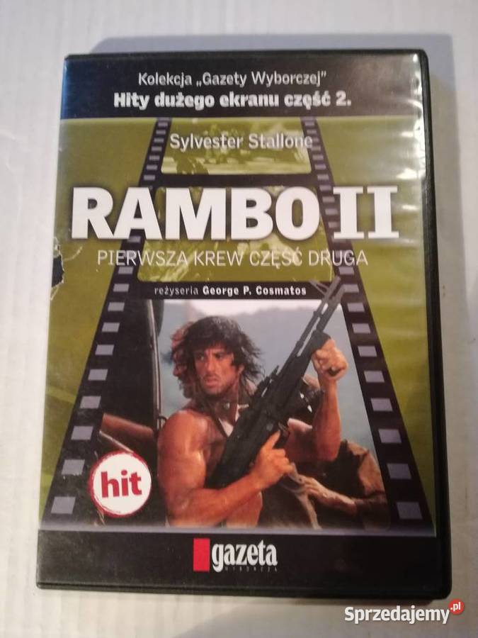 Rambo II pierwsza krew Film DVD lektor