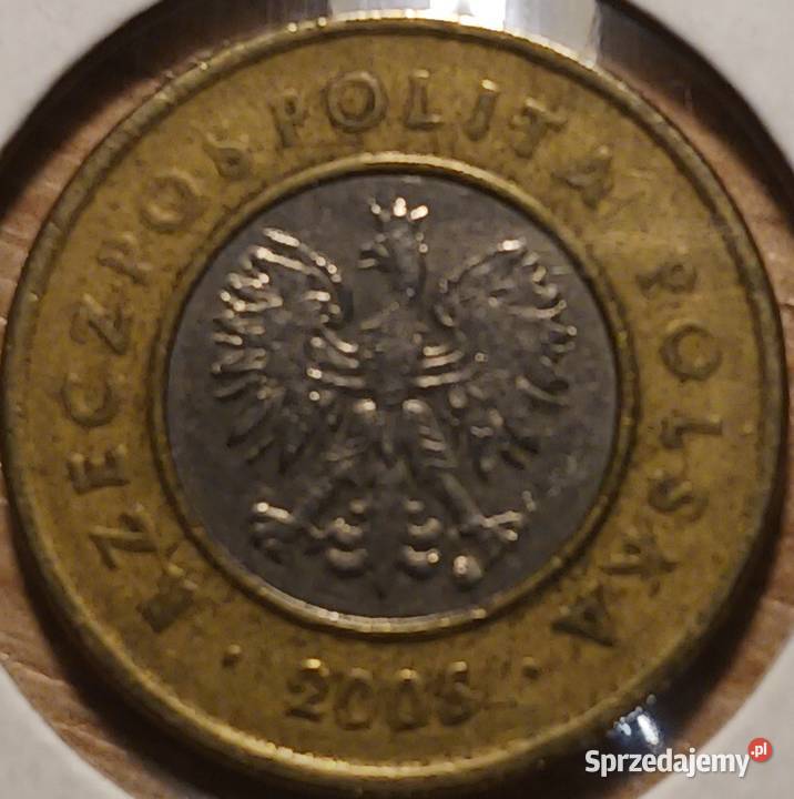 2 Złote 2006 r najniższy nakład Konin