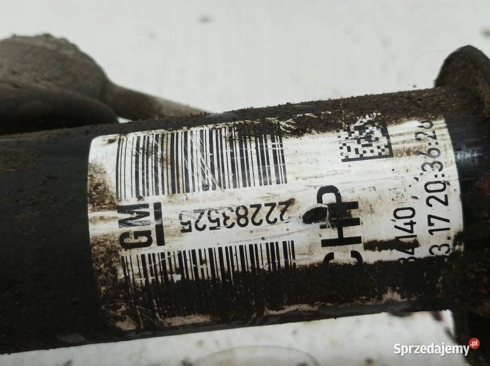 AMORTYZATOR PRAWY PRZÓD 12 B 22283525 Opel Corsa