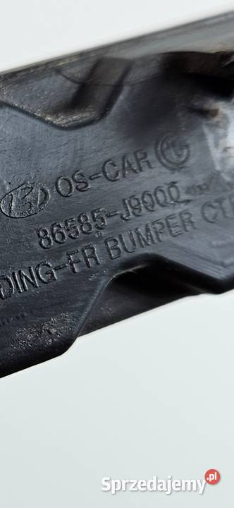 HYUNDAI KONA LISTWA ZDERZAKA PRZÓD PRZEDNIA wielkopolskie Międzychód