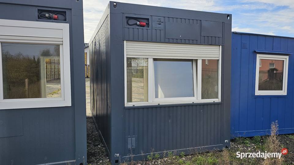 Kontener Pawilon SocjalnoBiurowy 6m używany Sierakowice