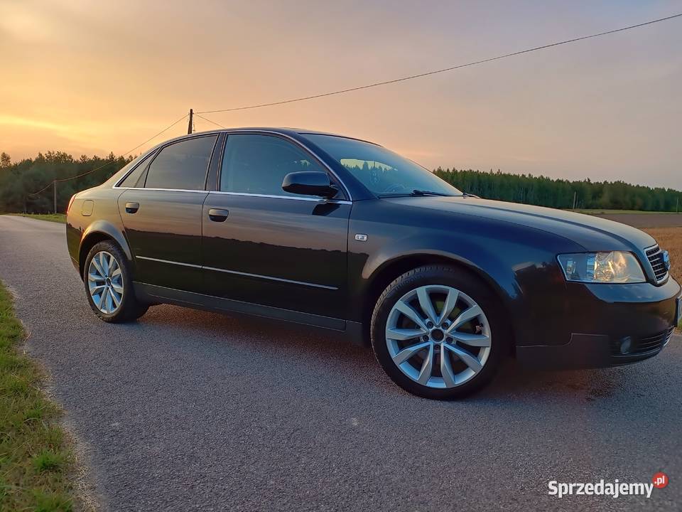 Audi A4 B6 18T QUATTRO SEDAN SKÓRY SOLARDACH elektryczne lusterka Mszadla Stara