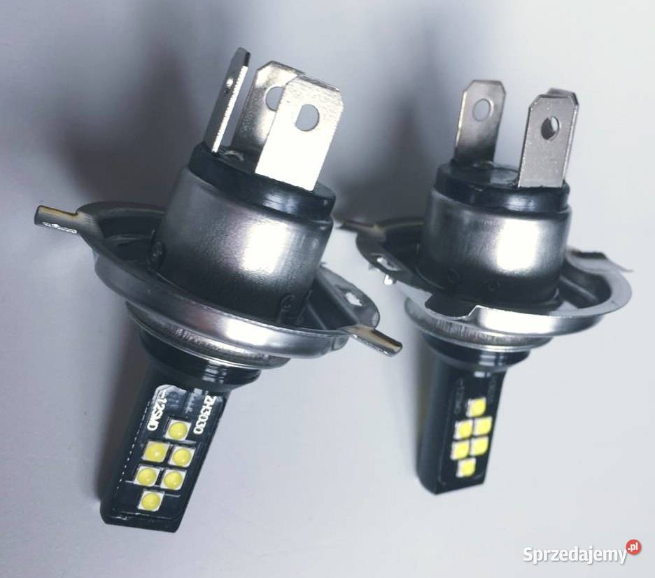 Żarówki H4 LED biała zimna 1224V Oświetlenie mazowieckie Pomiechówek