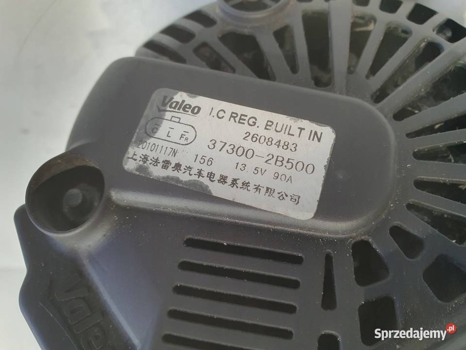 ALTERNATOR Kia Ceed 14 16V valeo 373002B500 Rudka