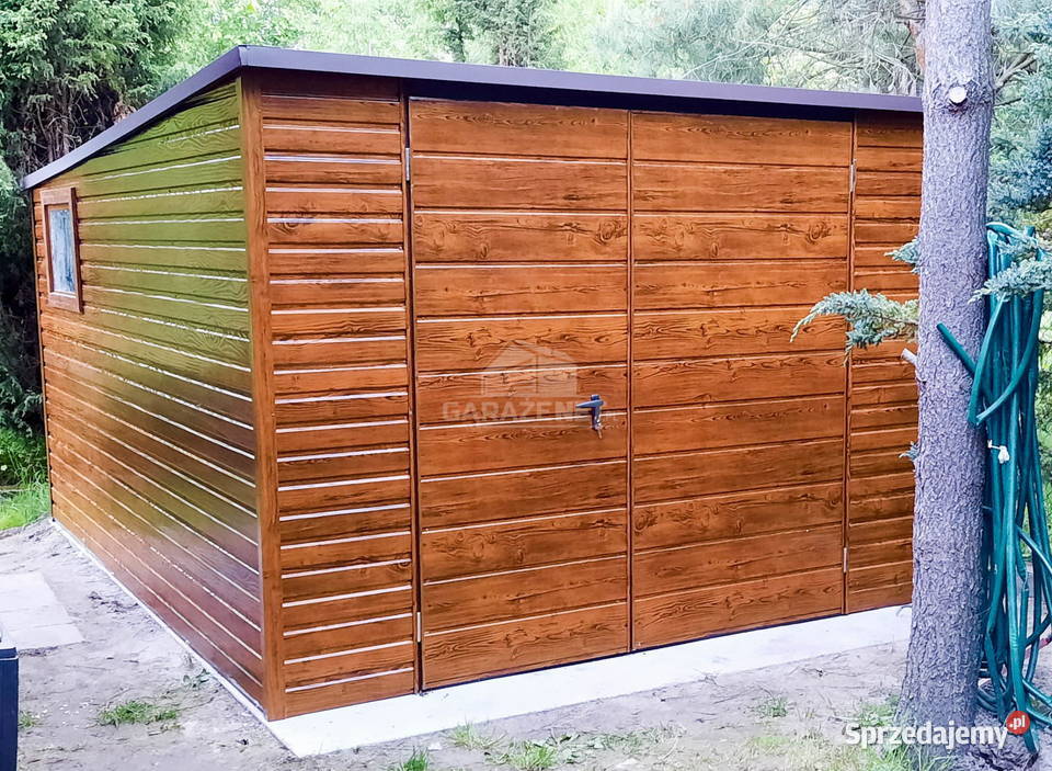 SCHOWEK DOMEK OGRODOWY 3m x 4m SPAD TYŁ BRAMA Łapanów sprzedam