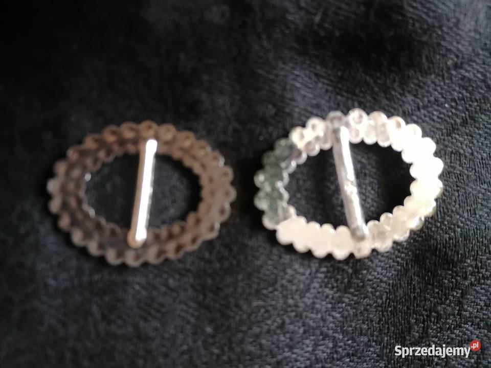 Dwie klamerkisprzączki do paska plastikowe 3.3cm łódzkie Łódź