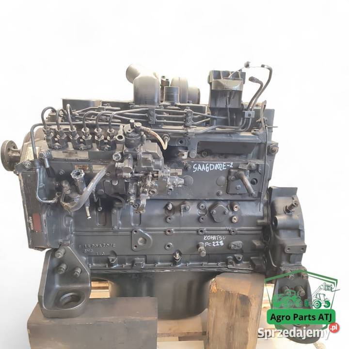 Silnik Cummins 59 SAA6D102E2 Komatsu PC 228 podlaskie Ciechanowiec