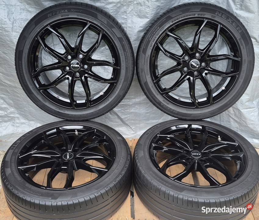Komplet kół felgi aluminiowe opony letnie 5x108 wielkopolskie Kopanki