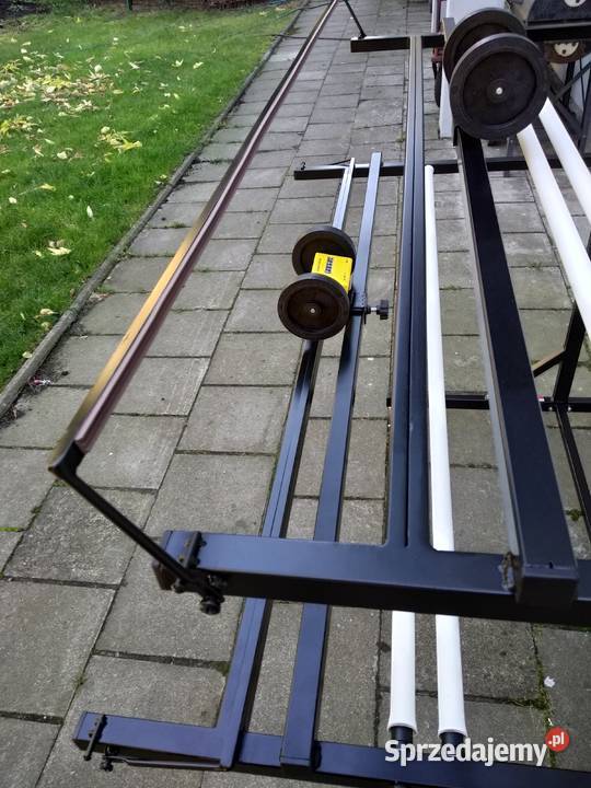 Stojak do folii papieru dwie listwy tące