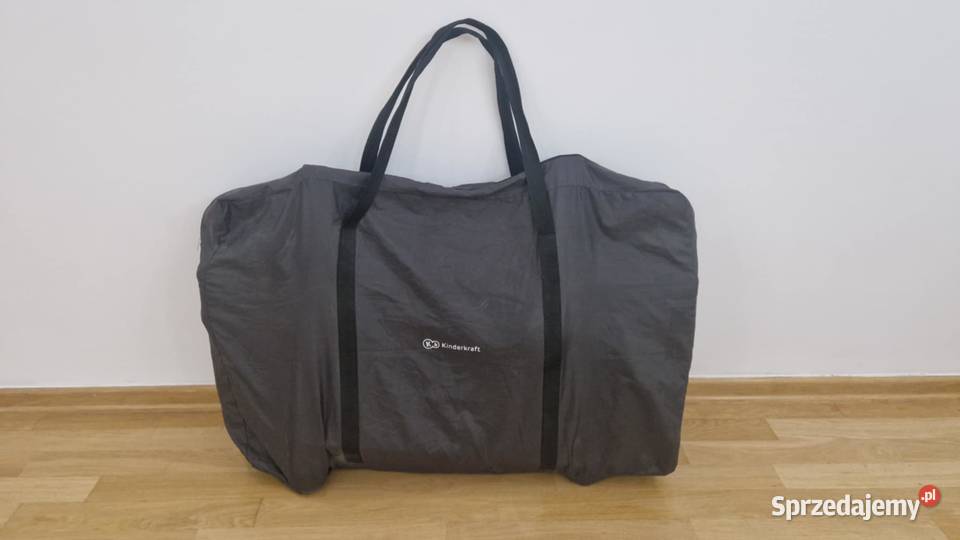 Łóżeczko Dostawne Kinderkraft 2w1 UNO Szare Leżaczki i huśtawki Poznań