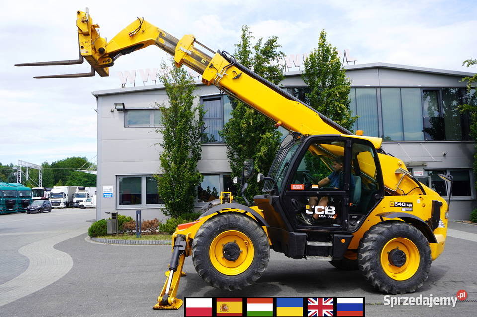 Ładowarka Teleskopowa JCB 540140 14 m 1800 Kraków