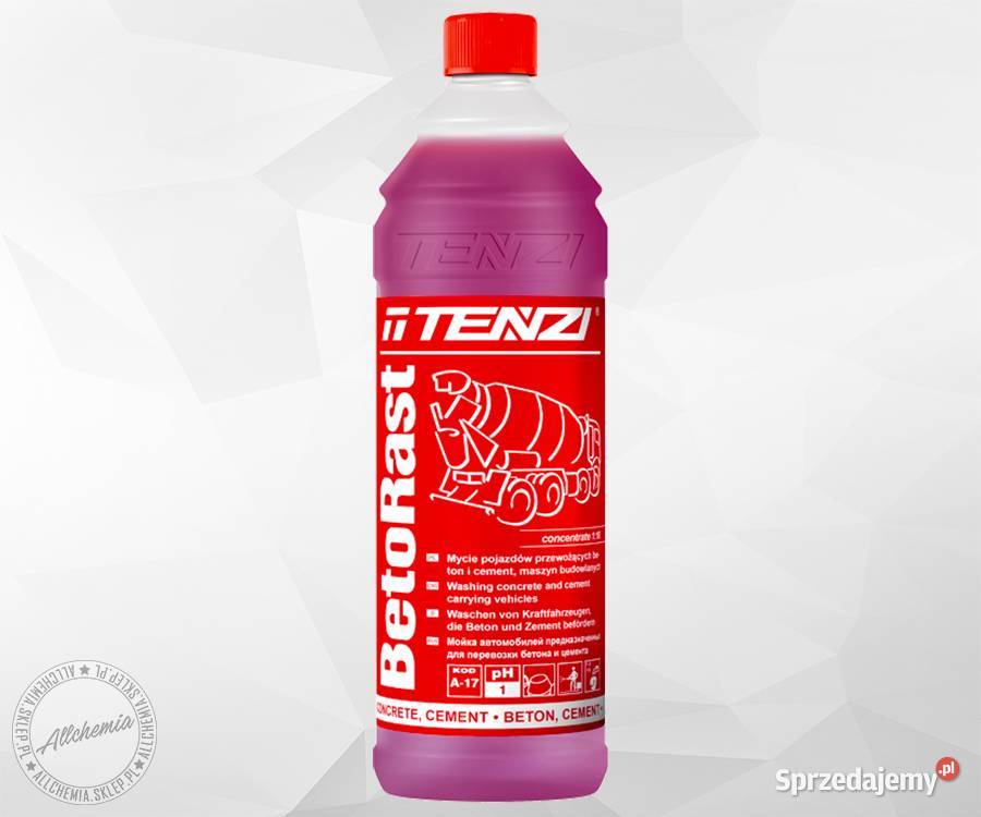 BETORAST ŚRODEK DO USUWANIA ŚLADÓW BETONIE 10L Pozostałe Łódź