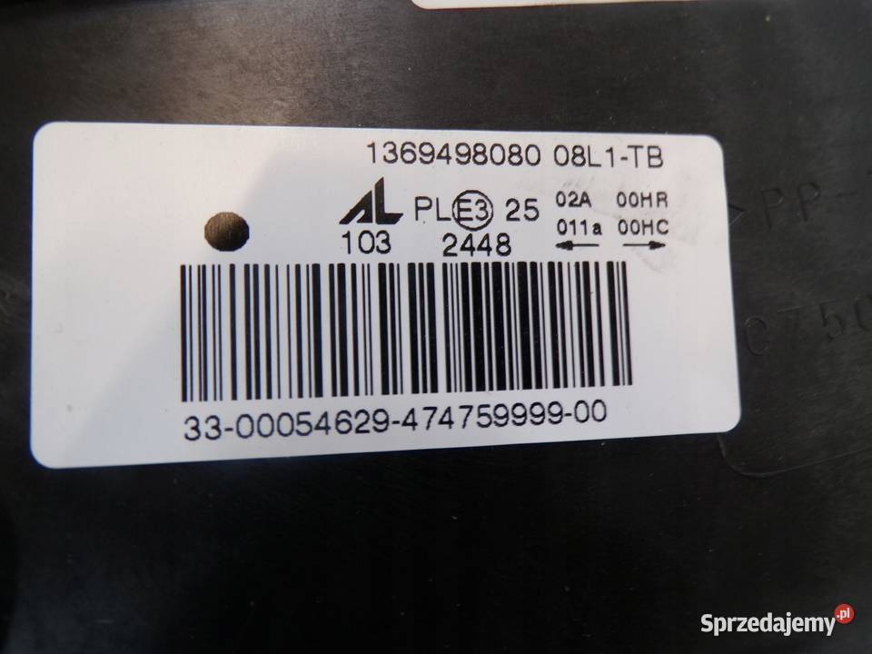 Fiat Ducato III lampa przód lewa 1369498080 NOWA osobowe