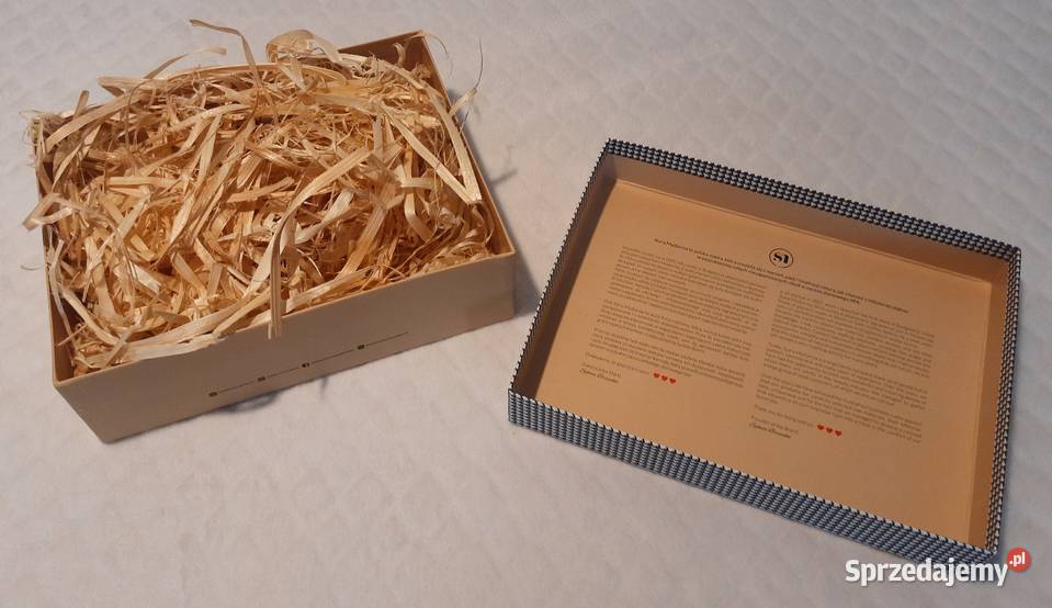 Pudełeczko z wypełnieniem dekoracyjnym wełna Pozostałe Czeladź