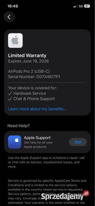 AirPods Pro 2 Nowe słuchawki w folii gwarancja Bytów